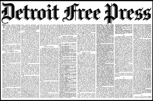 Detroit Free Press logo